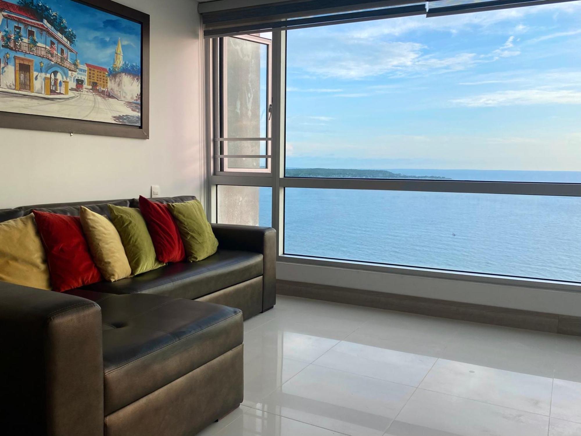 Apartamento frente al mar. Cartagena el Laguito Exterior foto