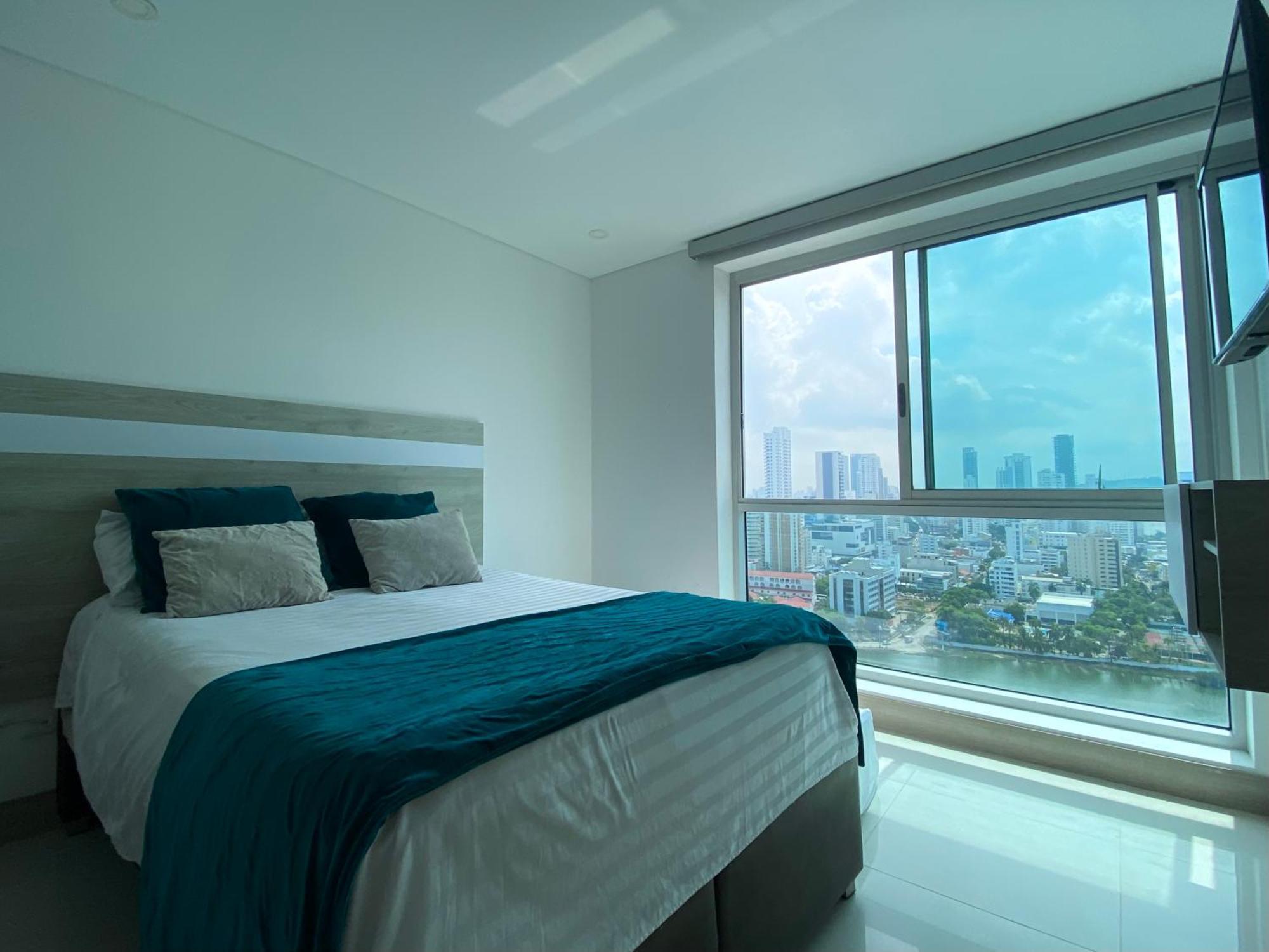 Apartamento frente al mar. Cartagena el Laguito Exterior foto