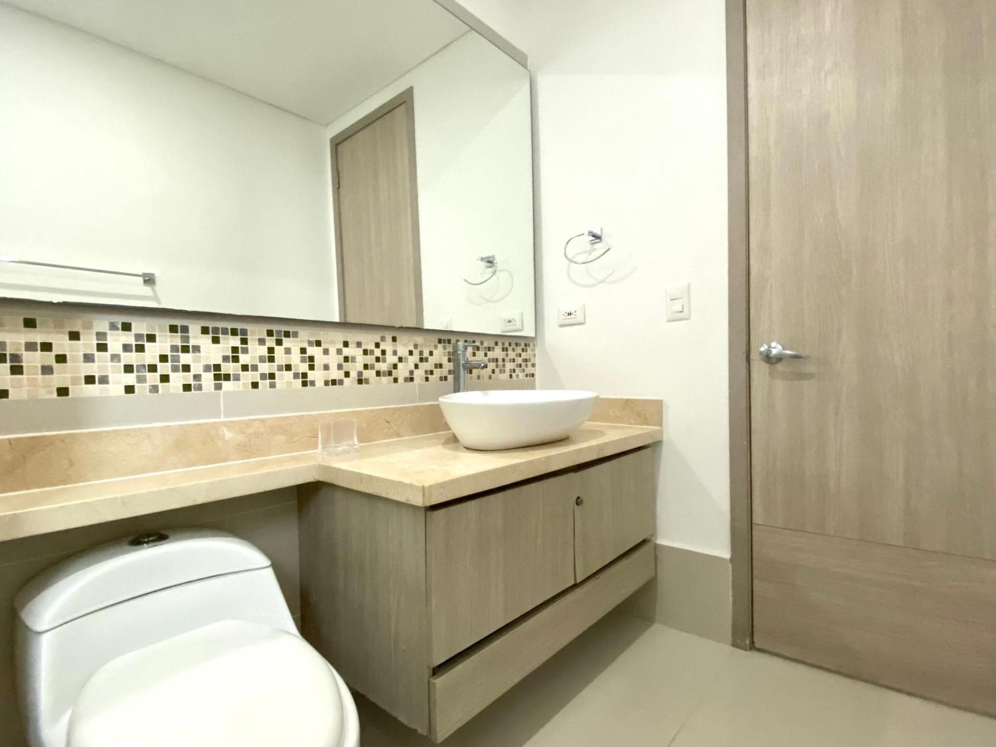 Apartamento frente al mar. Cartagena el Laguito Exterior foto