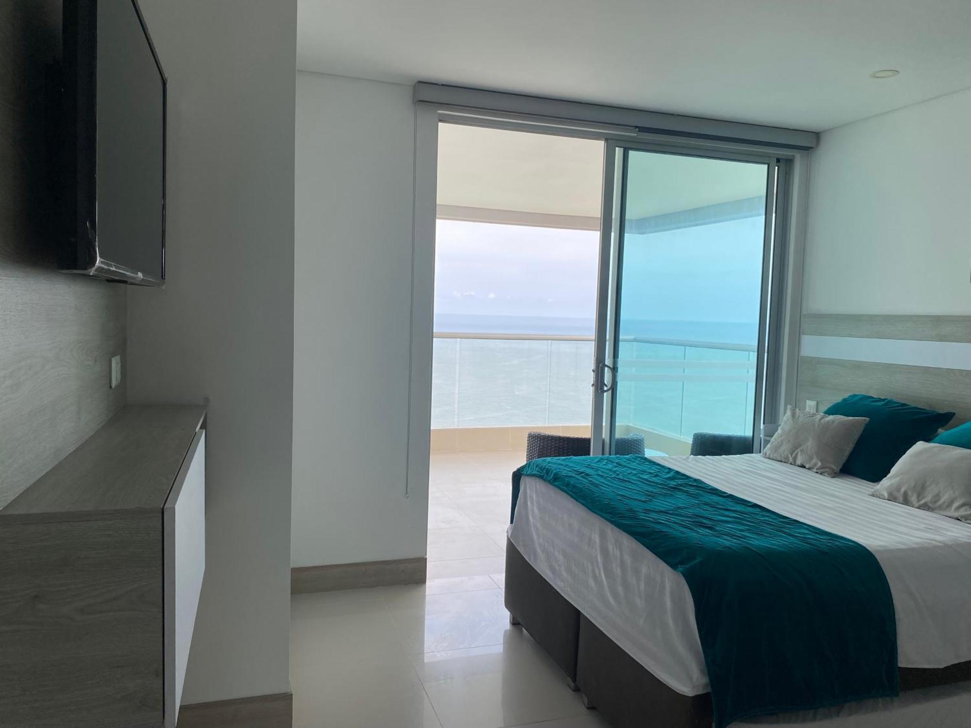 Apartamento frente al mar. Cartagena el Laguito Exterior foto