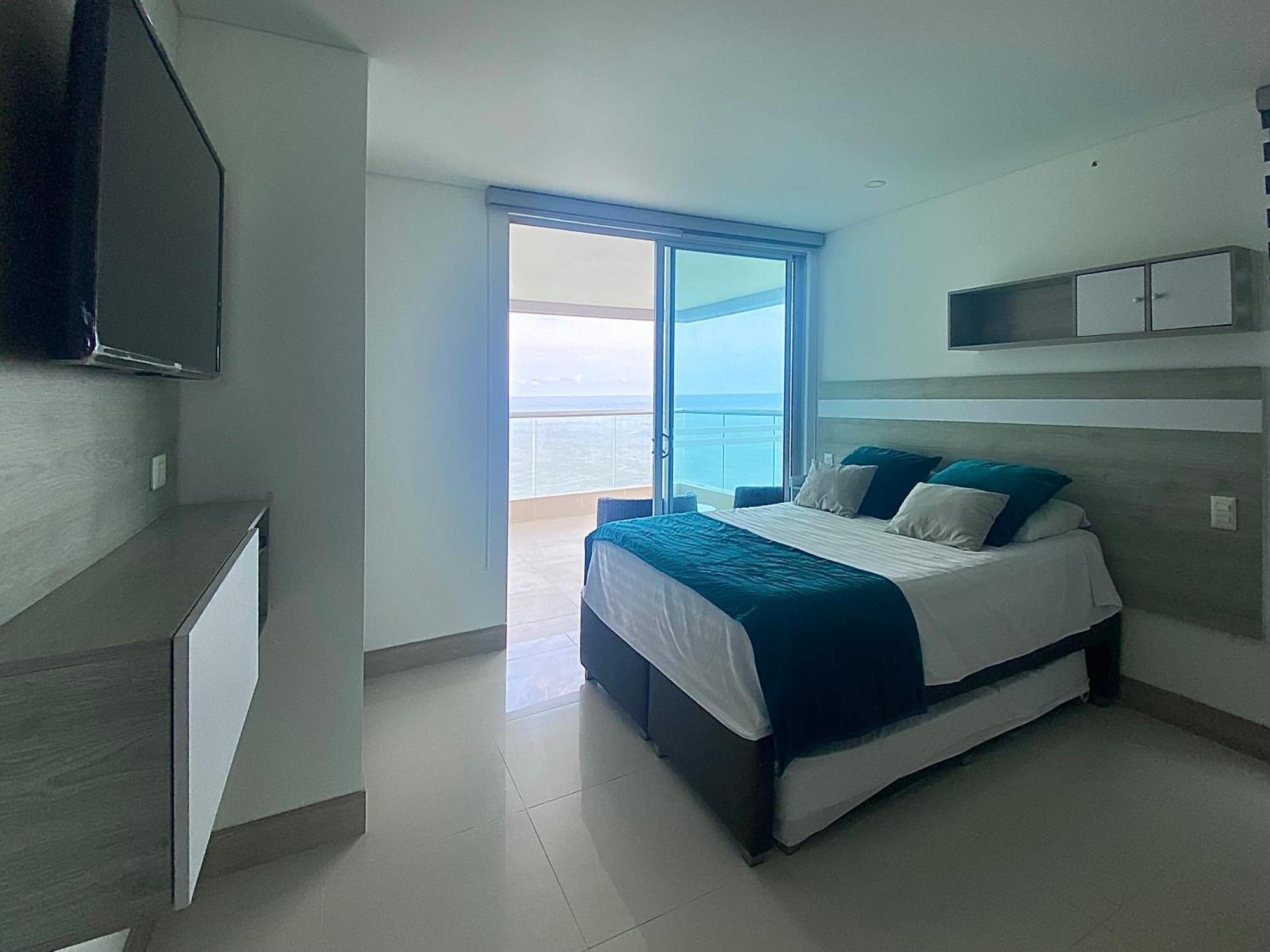 Apartamento frente al mar. Cartagena el Laguito Exterior foto