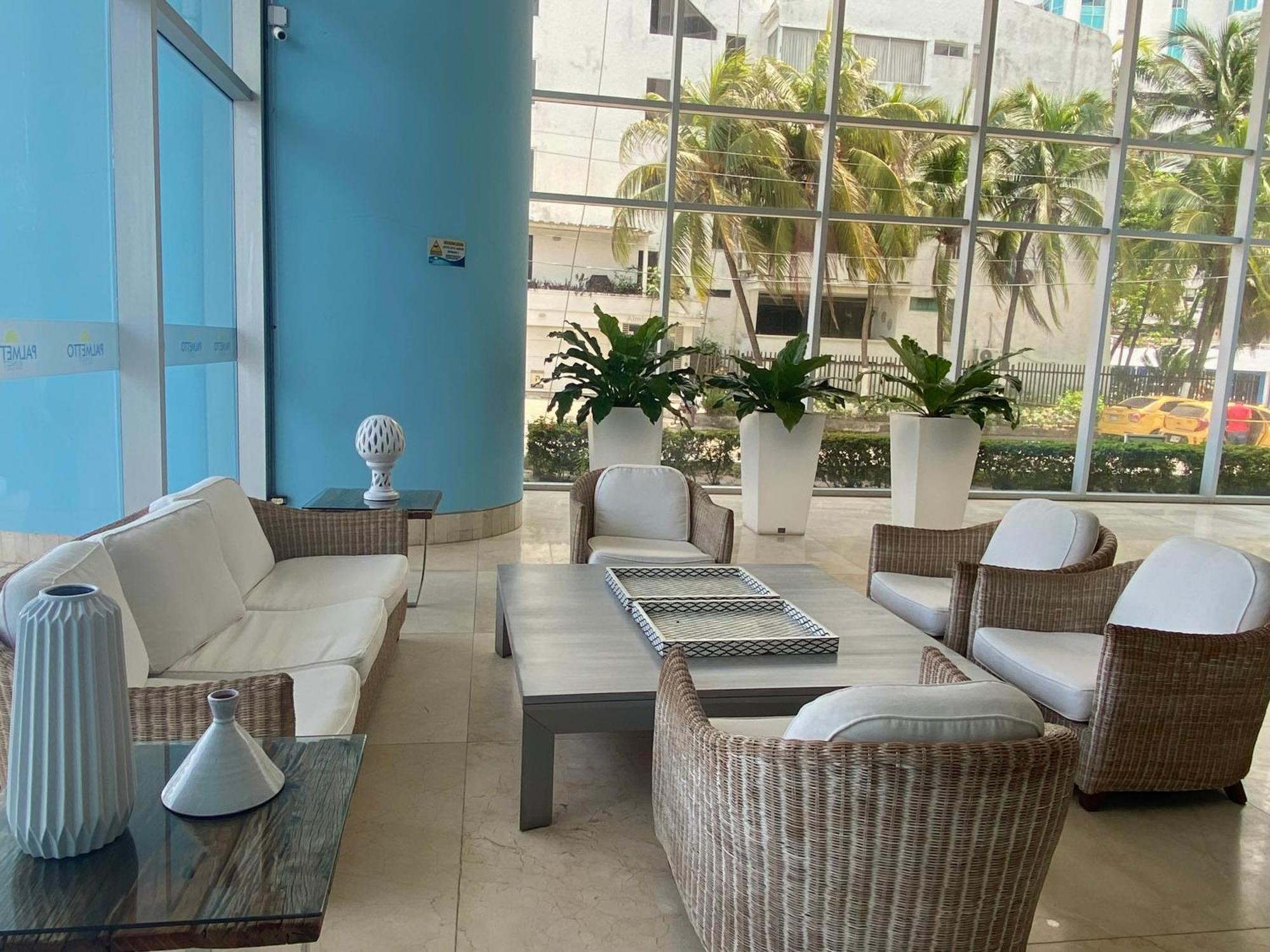 Apartamento frente al mar. Cartagena el Laguito Exterior foto